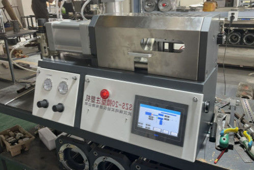 Mua OEM 220V Lab Máy đùn trục vít đôi Micro hai cổng cấp liệu online manufacture