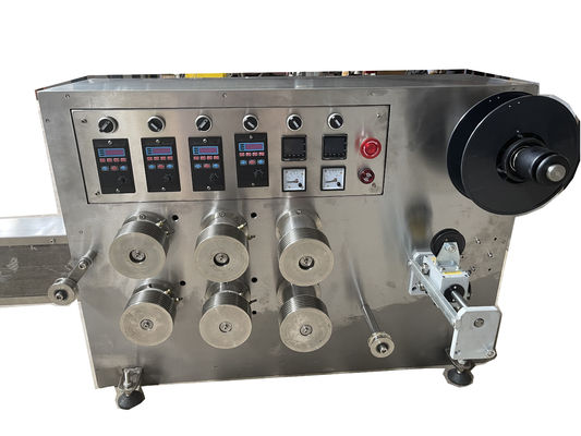 20-180 ℃ Phạm vi nhiệt độ lực kéo Máy kéo sợi phòng thí nghiệm nhỏ 3kg / Cm2 Áp suất không khí